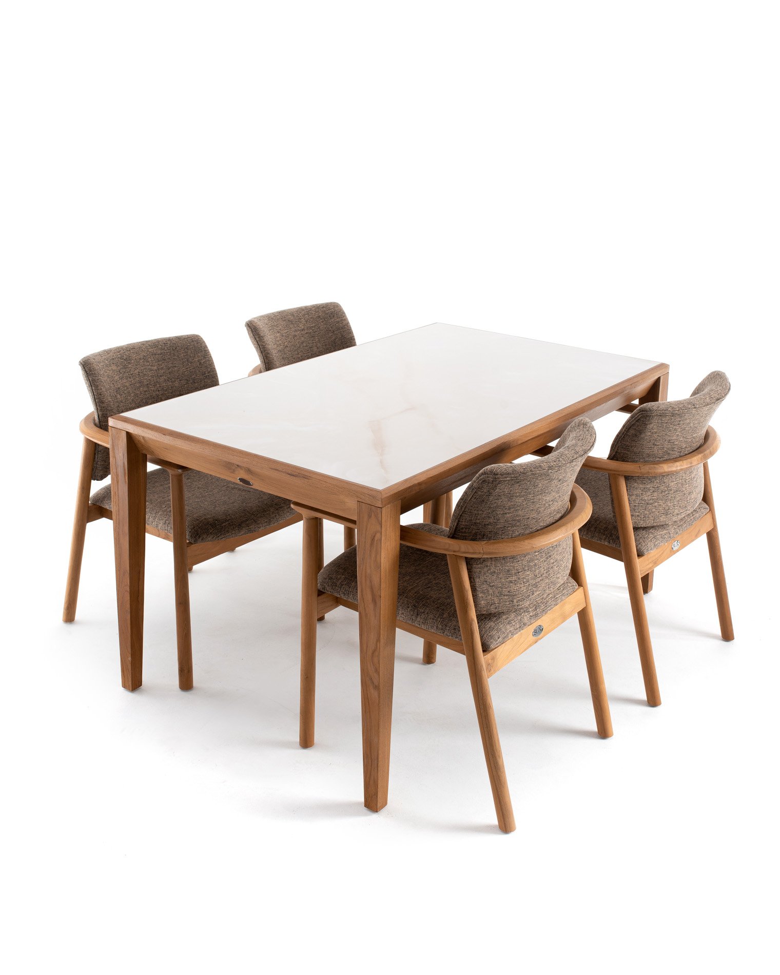ASTRA DINING TABLE & NINA DINING ARM CHAIR